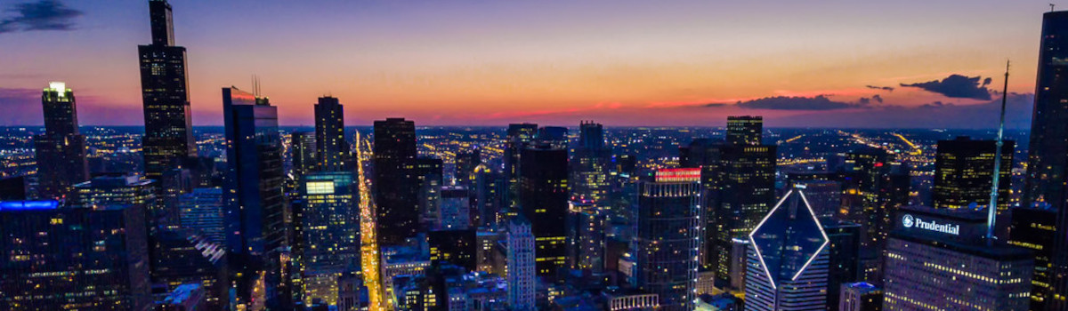 Chicago, Illinois city skyline