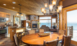 Temperance Cabin - Lakeside view.